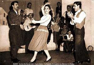 Alger - CRAD - La Famille Hernandez avec Amedeo-Juanita-Pepito-Alcaraz
